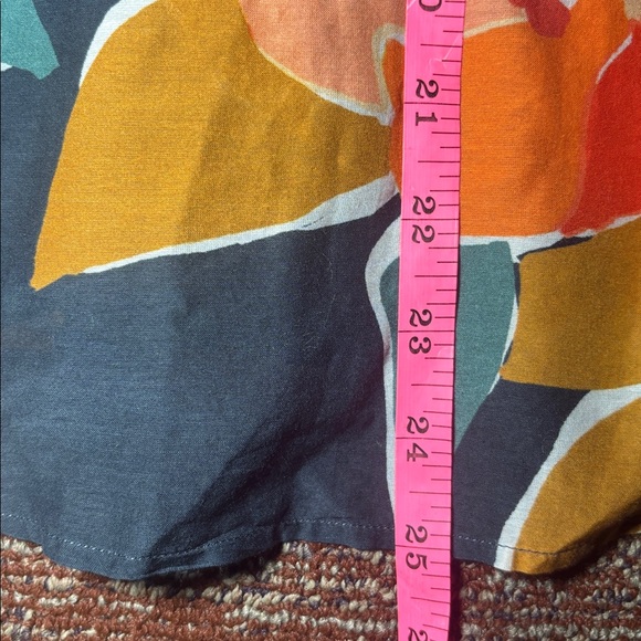 Sezane Pierro black silk top Never Ending Summer button down women’s blouse - Picture 11 of 12